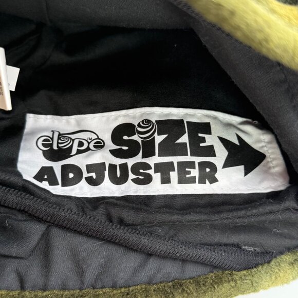 Elope Green Dragon Plush Hat with Size Adjust Horns Teeth Wing Scales OS Dressup - Picture 7 of 11